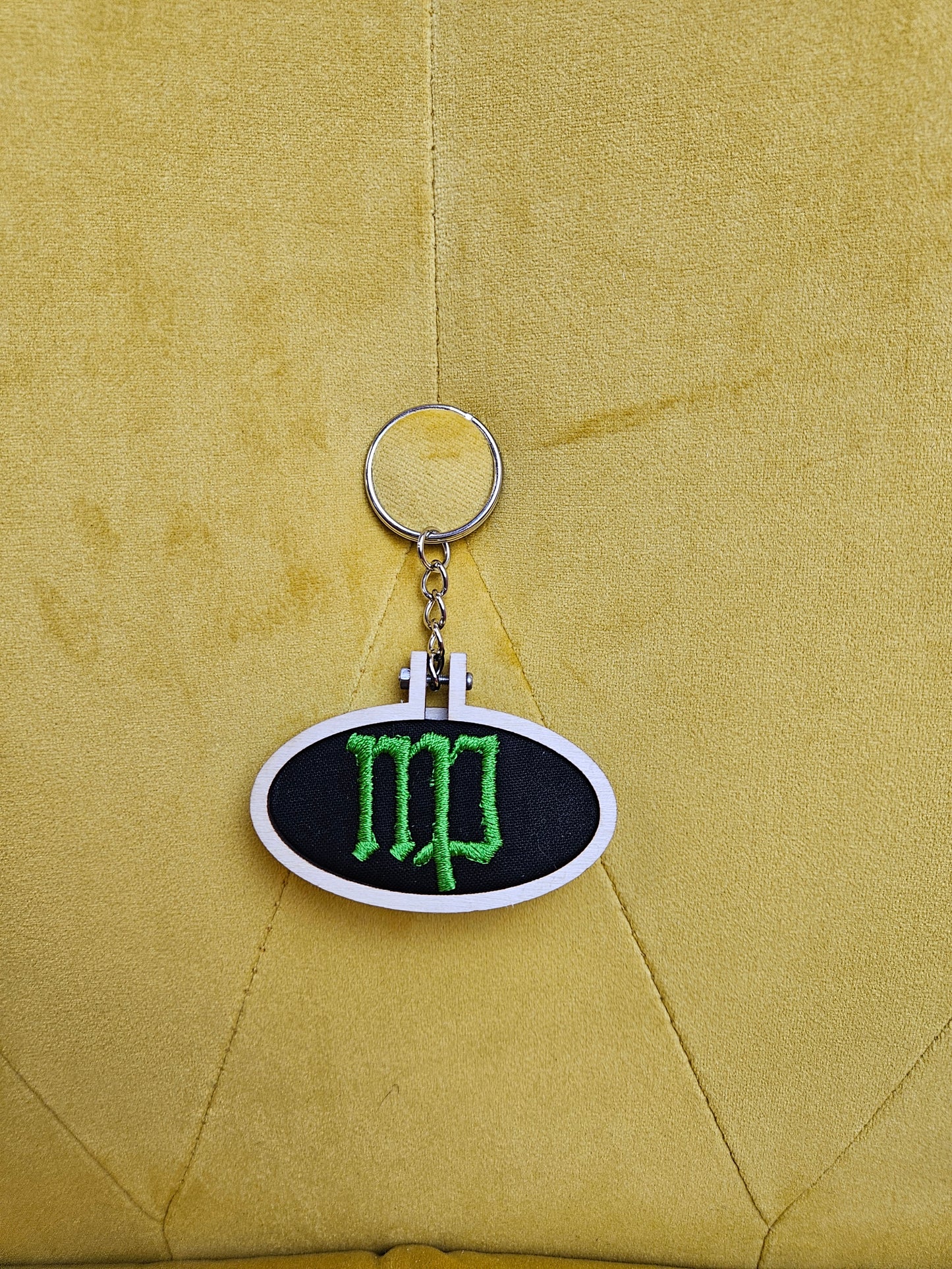 Earth Symbol- Zodiac Key Chain